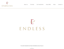 Tablet Screenshot of endlessllp.com